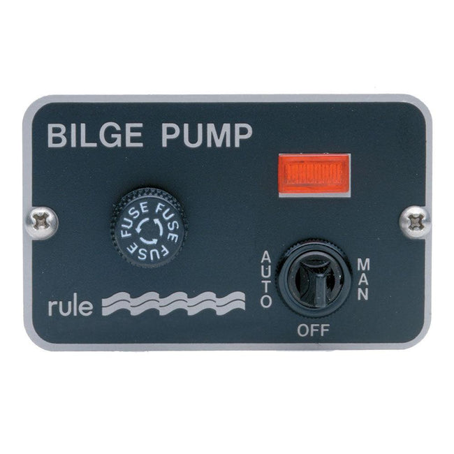 Rule Deluxe 3-Way Panel Lighted Switch f/Auto Float 24/32VDC [42] - Rough Seas Marine