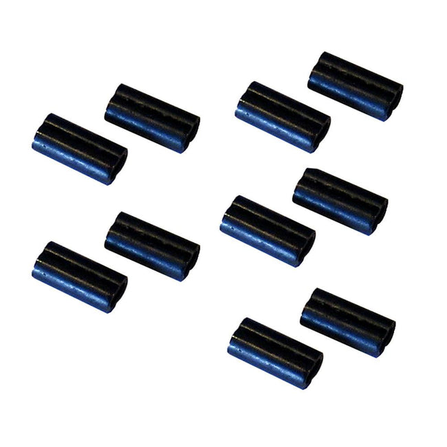 Scotty Double Line Connector Sleeves - 10 Pack [1011] - Rough Seas Marine