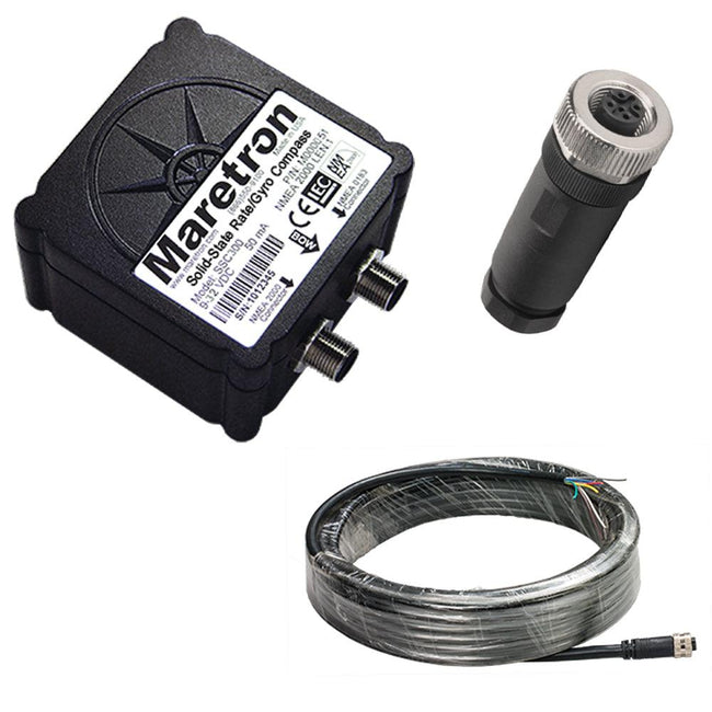 Maretron Solid-State Rate/Gyro Compass w/10m Cable & Connector [SSC300-01-KIT] - Rough Seas Marine