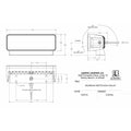 Lumitec Maxillume h60 - Trunnion Mount Flood Light - White Dimming - White Housing [101334] - Rough Seas Marine