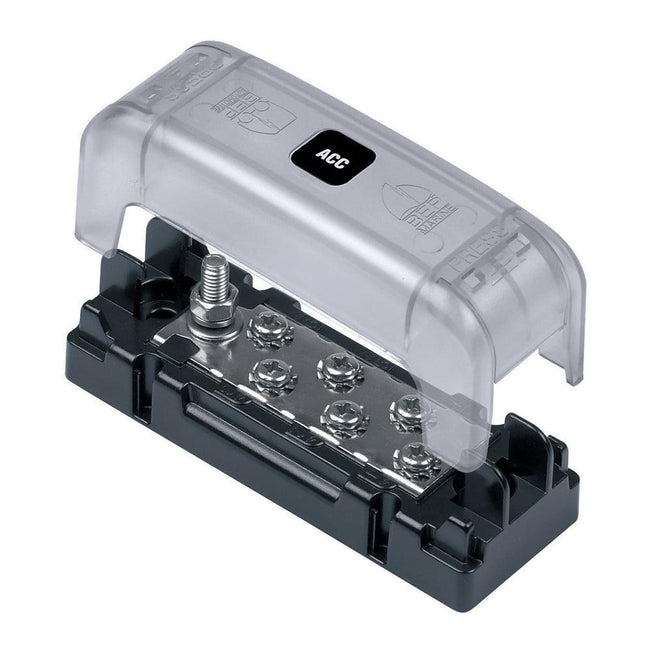 BEP ATC Bus bar - 6 Way - 5mm Input Stud [80-712-0039-00] - Rough Seas Marine