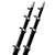 TACO 15' Black/Silver Outrigger Poles - 1-1/8" Diameter [OT-0442BKA15] - Rough Seas Marine