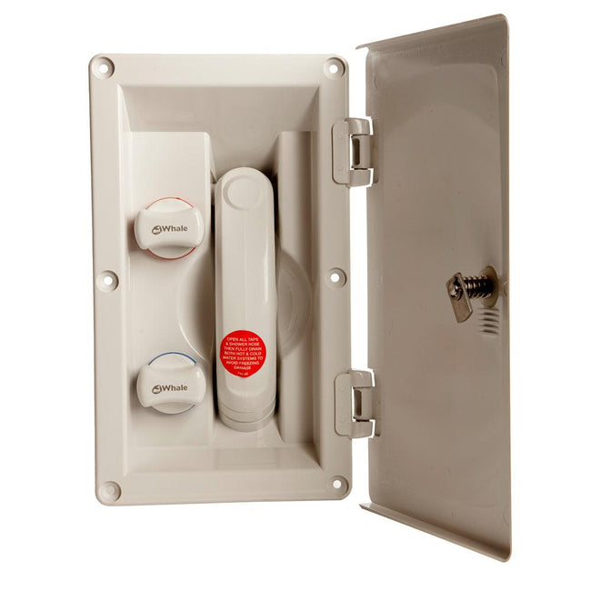 Whale Swim 'N' Rinse Transom Shower Hot & Cold Mixer w/Cover [RT2658] - Rough Seas Marine