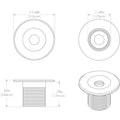 Lumitec Echo Courtesy Light - Brushed Housing - White Light [112203] - Rough Seas Marine