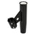 Lee's Clamp-On Rod Holder - Black Aluminum - Vertical Mount - Fits 1.660 O.D. Pipe [RA5003BK] - Rough Seas Marine