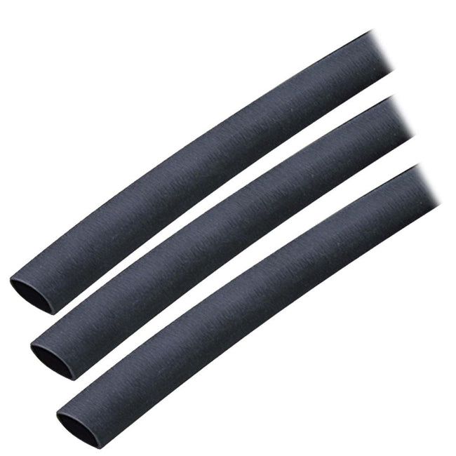 Ancor Adhesive Lined Heat Shrink Tubing (ALT) - 3/8" x 3" - 3-Pack - Black [304103] - Rough Seas Marine