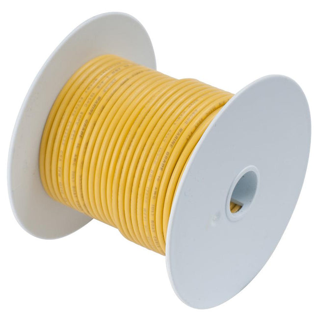 Ancor Yellow 18 AWG Tinned Copper Wire - 100' [101010] - Rough Seas Marine
