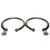 Whitecap Top Mount Ring SS Cup Holder - 2-Drink - Base Mount [S-3517] - Rough Seas Marine