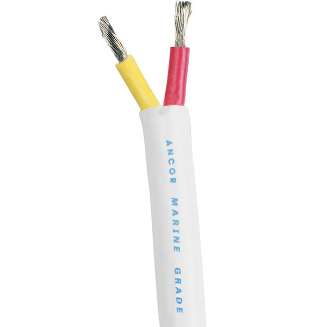 Ancor Safety Duplex Cable - 12/2 AWG - Red/Yellow - Round - 100' [126310] - Rough Seas Marine