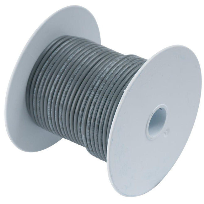 Ancor Grey 14 AWG Tinned Copper Wire - 100' [104410] - Rough Seas Marine
