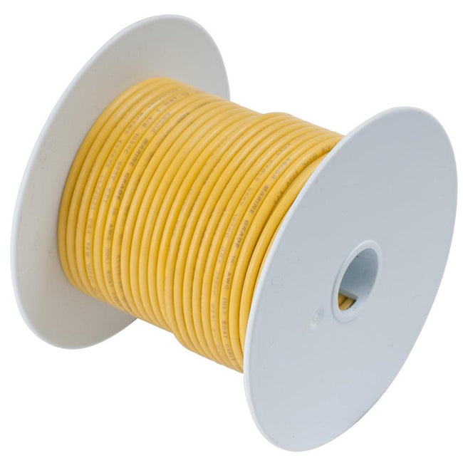 Ancor Yellow 14 AWG Tinned Copper Wire - 250' [105025] - Rough Seas Marine