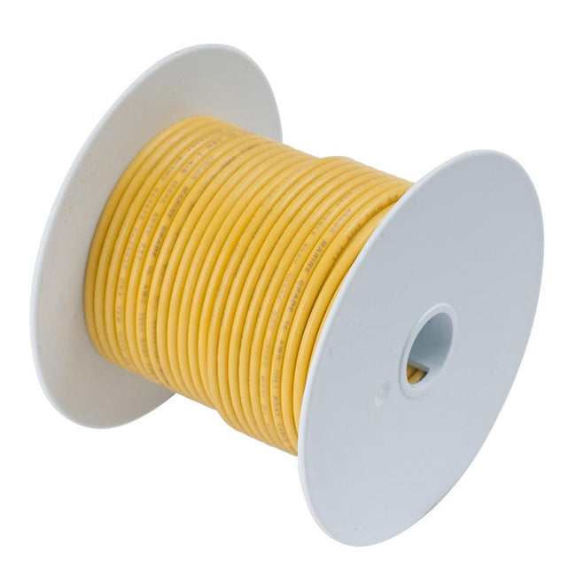 Ancor Yellow 4 AWG Tinned Copper Battery Cable - 50' [113905] - Rough Seas Marine