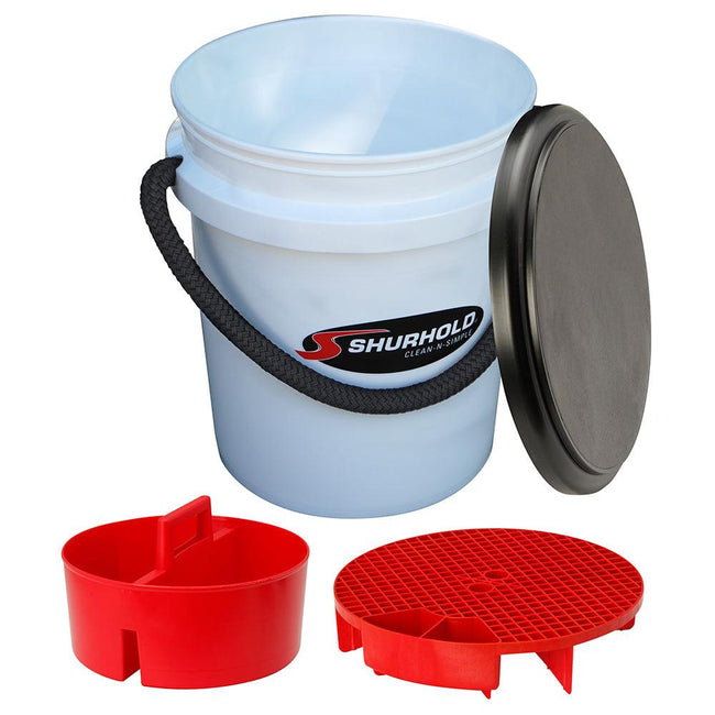 Shurhold One Bucket Kit - 5 Gallon - White [2461] - Rough Seas Marine