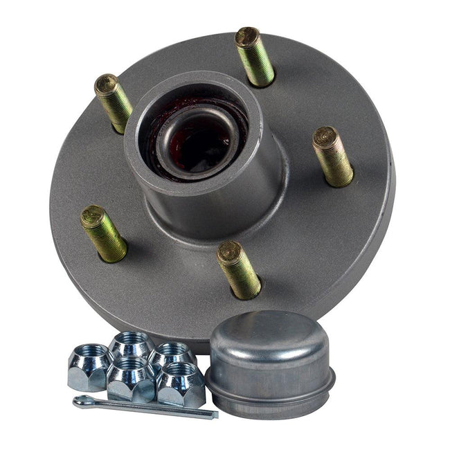 C.E. Smith Trailer Hub Kit - 1-3/8" x 1-1/16" Tapered - 5 x 4-1/2" Galvanized [13515] - Rough Seas Marine