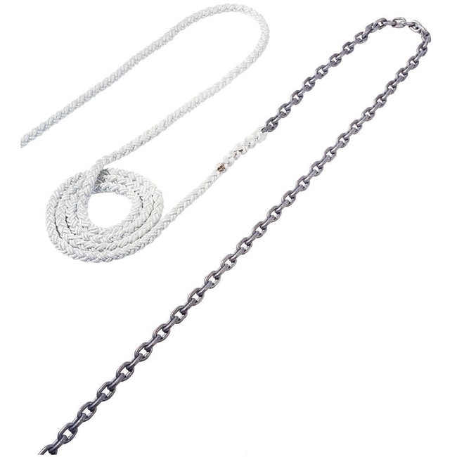 Maxwell Anchor Rode - 15-1/4" Chain to 150-1/2" Nylon Brait [RODE38] - Rough Seas Marine