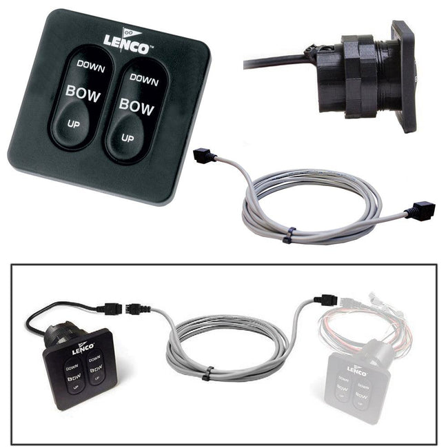 Lenco Flybridge Kit f/Standard Key Pad f/All-In-One Integrated Tactile Switch - 20' [11841-102] - Rough Seas Marine