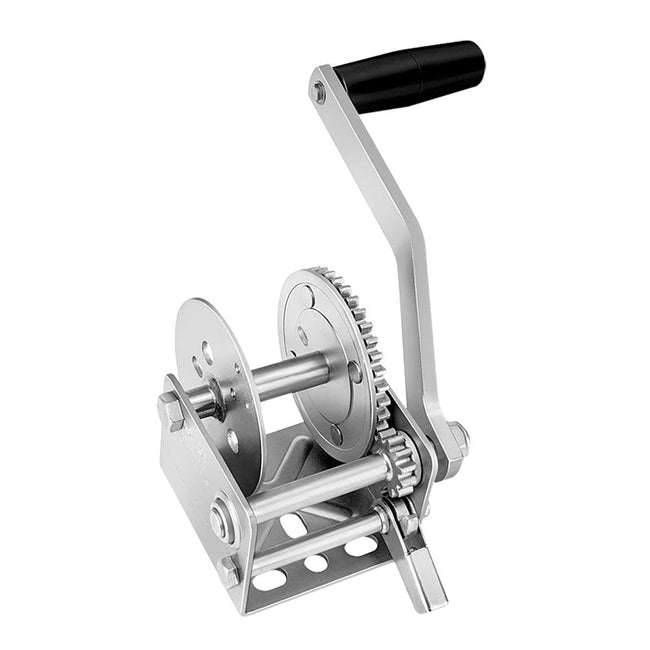 Fulton 900lb Single Speed Winch - Strap Not Included [142001] - Rough Seas Marine