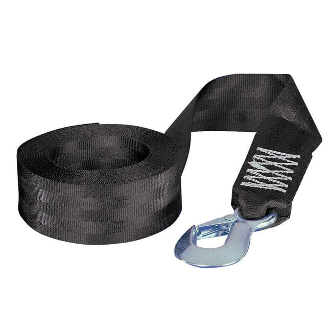 Fulton 2" x 20' Winch Strap w/Hook - 2,600lbs Max Load [501202] - Rough Seas Marine