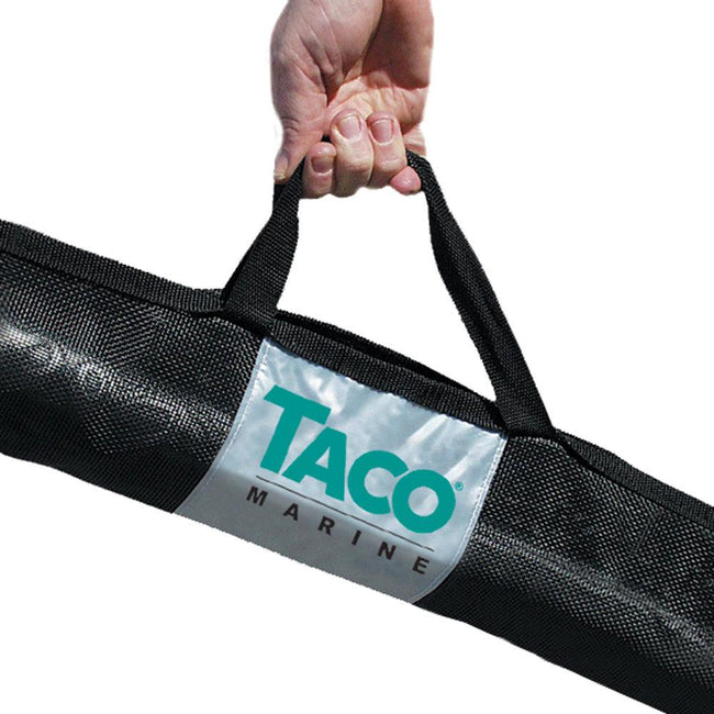 TACO Outrigger Black Mesh Carry Bag - 72" x 12" [COK-0024] - Rough Seas Marine