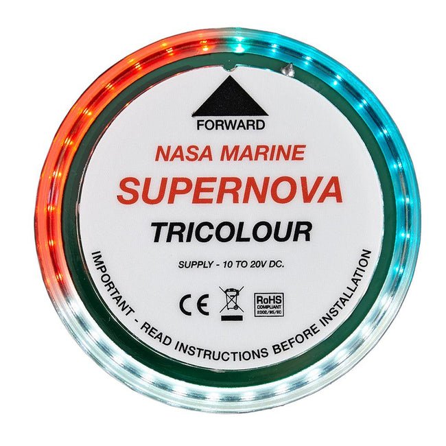 Clipper Supernova Tricolor Navigation Light [SUPER-TRI] - Rough Seas Marine