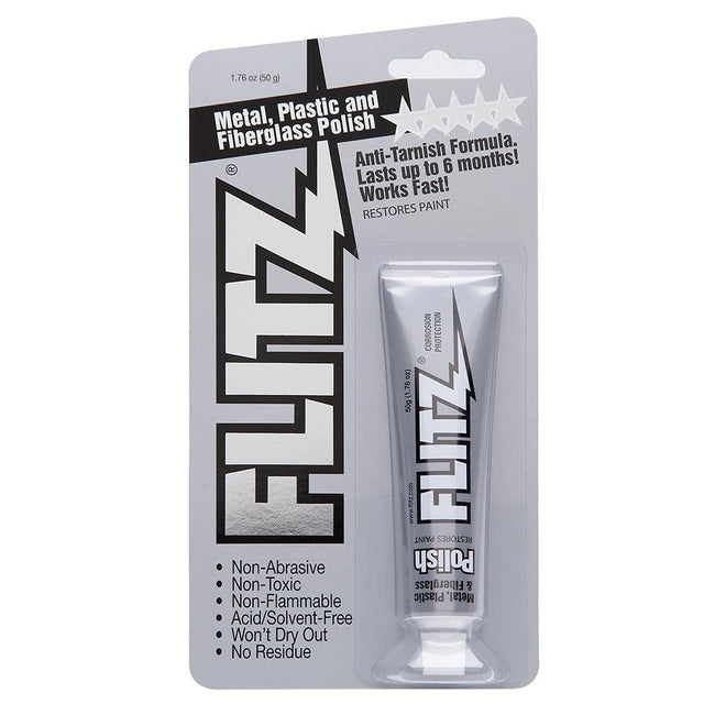 Flitz Polish - Paste - 1.76oz Tube - 6-Pack [BP 03511-6A-6PK] - Rough Seas Marine