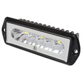 Lumitec Capri2 - Flush Mount LED Flood Light - Black Housing - 2-Color White/Blue Dimming [101186] - Rough Seas Marine