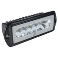 Lumitec Capri2 - Flush Mount LED Flood Light - Black Housing - 2-Color White/Blue Dimming [101186] - Rough Seas Marine