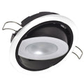 Lumitec Mirage Positionable Down Light - Spectrum RGBW Dimming - White Bezel [115127] - Rough Seas Marine