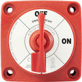 Blue Sea 6004 Single Circuit ON-OFF w/Locking Key - Red [6004] - Rough Seas Marine