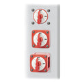 Blue Sea 6004 Single Circuit ON-OFF w/Locking Key - Red [6004] - Rough Seas Marine