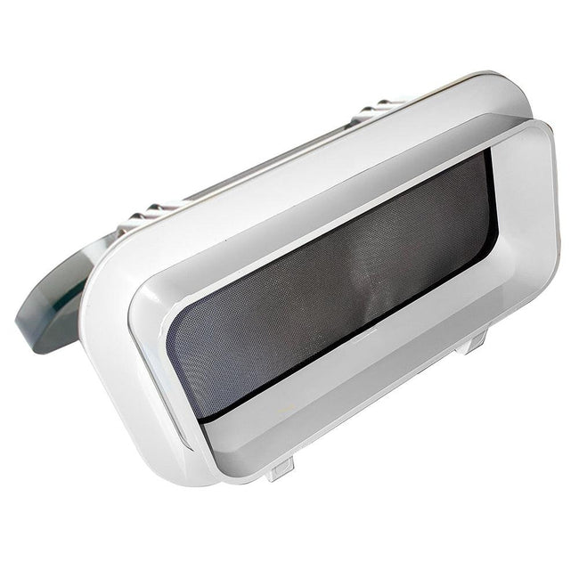 Beckson 5" x 12" x 2" Self Drain Opening Port [PO512-WC-20] - Rough Seas Marine