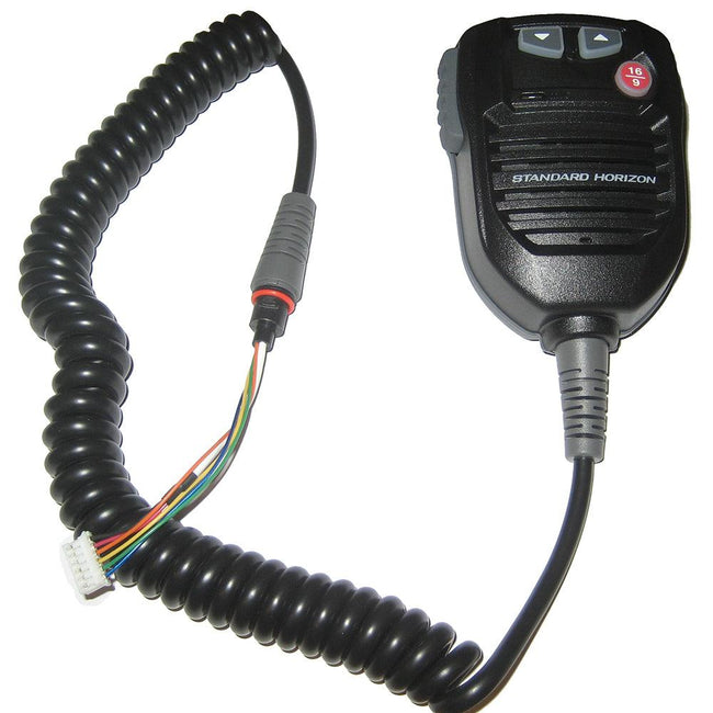 Standard Horizon Replacement VHF Mic f/GX2000B, GX2100B, GX2150B, GX2200B - Black [CS2308402] - Rough Seas Marine