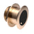 Airmar B164 Bronze Thru-Hull Transducer w/Humminbird #9 Plug - 7-Pin - 0 [B164-0-HB] - Rough Seas Marine