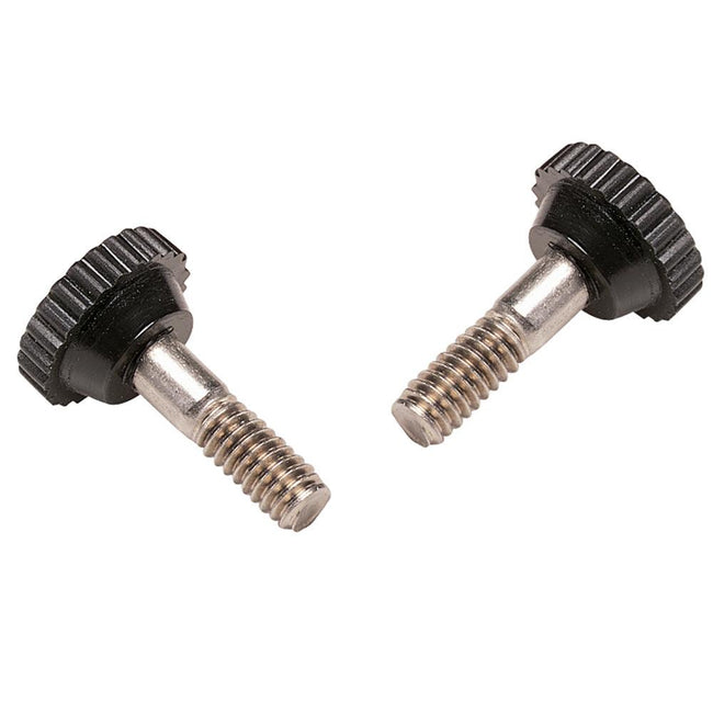 Taylor Made Bimini Hinge Thumb Screws Black - Pair [11736] - Rough Seas Marine
