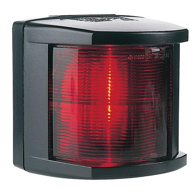 Hella Marine Port Navigation Light - Incandescent - 2nm - Black Housing - 12V [002984335] - Rough Seas Marine