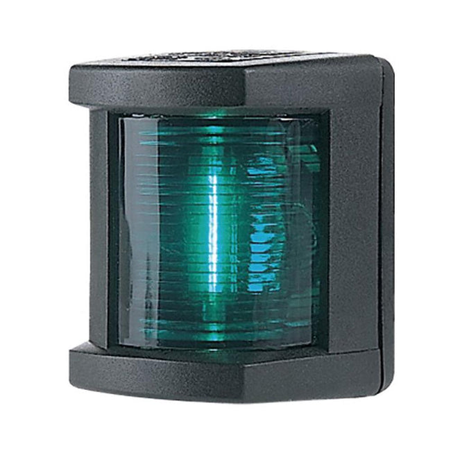 Hella Marine Starboard Navigation Lamp- Incandescent - 1nm - Black Housing - 12V [003562025] - Rough Seas Marine