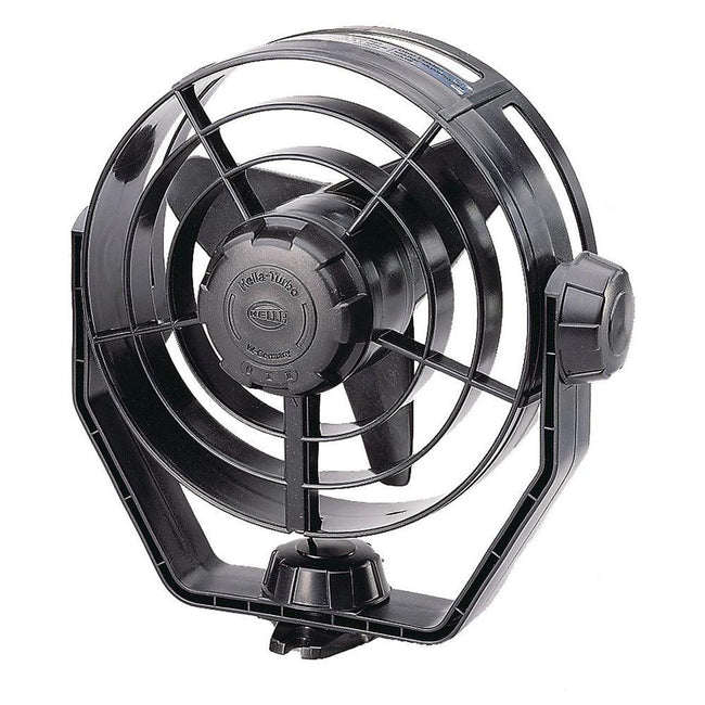 Hella Marine 2-Speed Turbo Fan - 12V - Black [003361002] - Rough Seas Marine