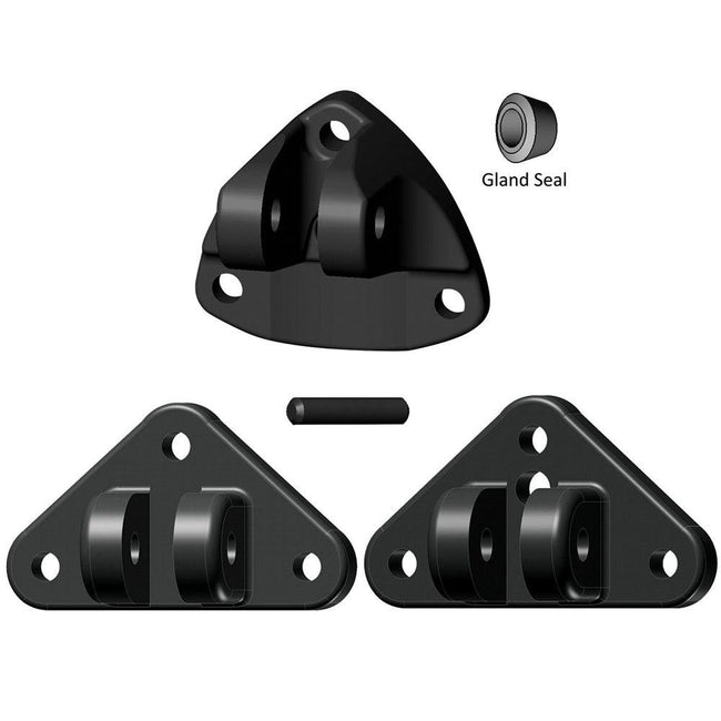 Lenco Universal Actuator Mounting Bracket Replacement Kit [15099-001] - Rough Seas Marine