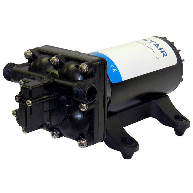 Shurflo by Pentair AQUA KING II Supreme 5.0 (24 VDC) Fresh Water Pump w/Strainer  Fittings [4158-163-E75] - Rough Seas Marine