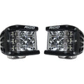 RIGID Industries D-SS Series PRO Flood LED Surface Mount - Pair - Black [262113] - Rough Seas Marine