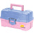 Plano Two-Tray Tackle Box w/Duel Top Access - Periwinkle/Pink [620292] - Rough Seas Marine