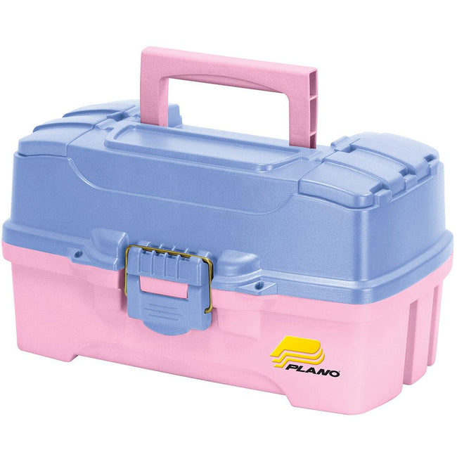 Plano Two-Tray Tackle Box w/Duel Top Access - Periwinkle/Pink [620292] - Rough Seas Marine