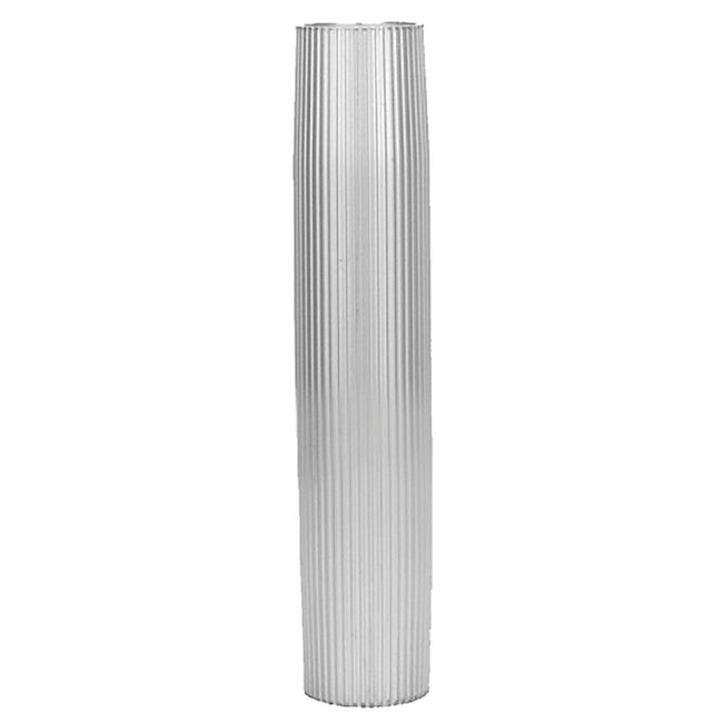 TACO Aluminum Ribbed Table Pedestal - 2-3/8" O.D. - 27-1/2" Length [Z60-7279VEL27.5-2] - Rough Seas Marine