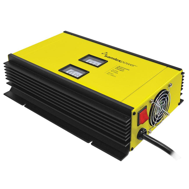 Samlex 40A Battery Charger - 24V - 2-Bank - 3-Stage w/Dip Switch  Lugs - Includes Temp Sensor [SEC-2440UL] - Rough Seas Marine
