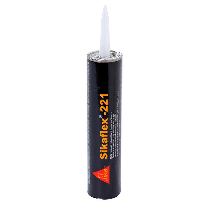 Sika Sikaflex 221 Multi-Purpose Polyurethane Sealant/Adhesive - 10.3oz (300ml) Cartridge - White [90891] - Rough Seas Marine