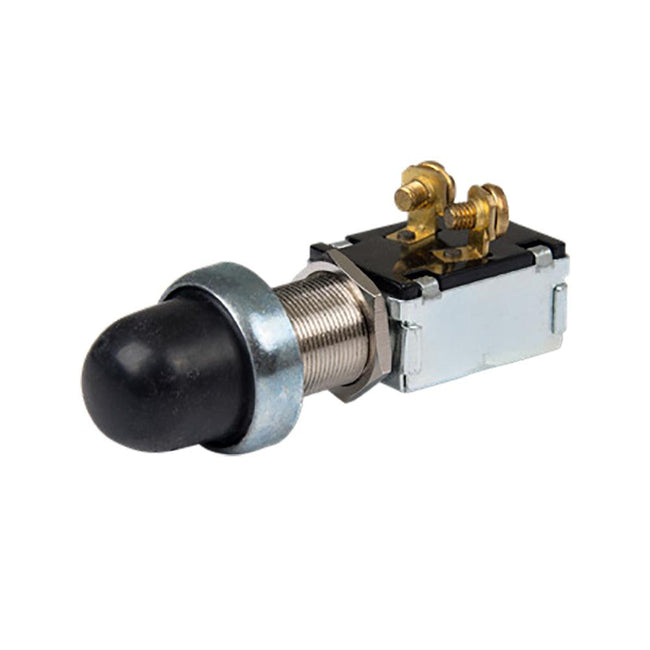 BEP 2-Position SPST Moisture Sealed Push Button Switch - OFF/(ON) [1001503] - Rough Seas Marine