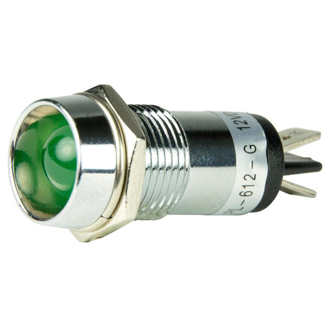 BEP LED Pilot Indicator Light - 12V - Green [1001103] - Rough Seas Marine
