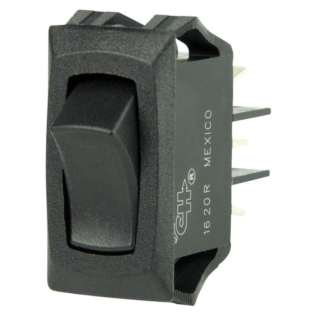 BEP Curved SPDT Mini Rocker Switch - 12V - ON/ON [1001706] - Rough Seas Marine