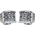 RIGID Industries D-SS Series PRO Spot LED Surface Mount - Pair - White [862213] - Rough Seas Marine
