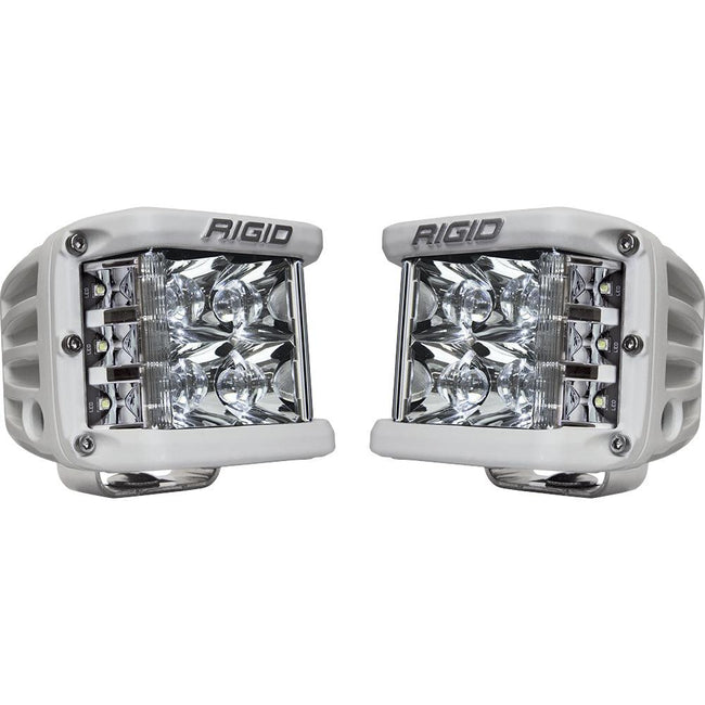RIGID Industries D-SS Series PRO Spot LED Surface Mount - Pair - White [862213] - Rough Seas Marine